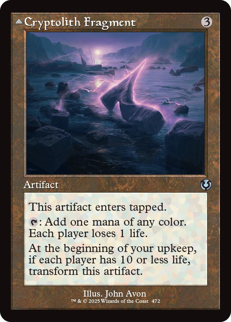 Cryptolith Fragment // Aurora of Emrakul (Retro Frame) [Innistrad Remastered] | Tabernacle Games