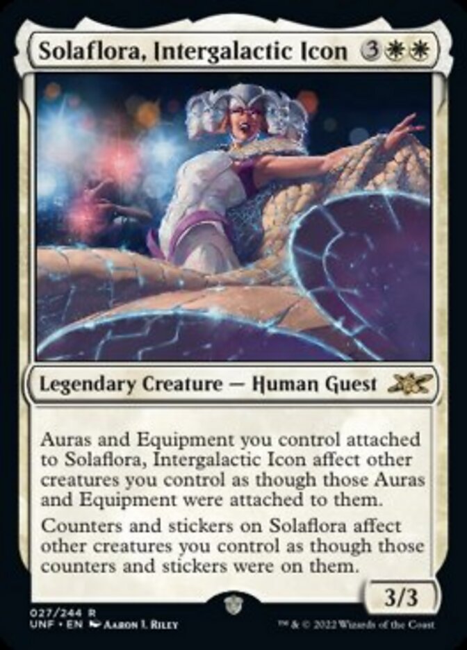 Solaflora, Intergalactic Icon [Unfinity] | Tabernacle Games