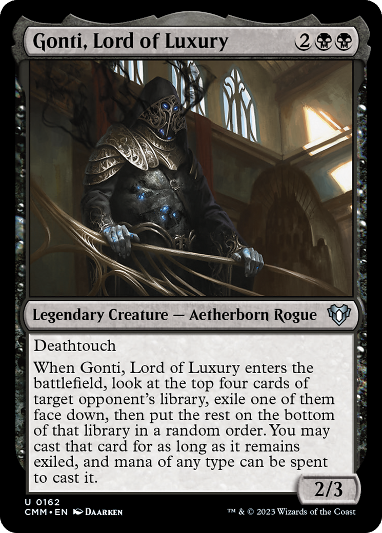 Gonti, Lord of Luxury [Commander Masters] | Tabernacle Games