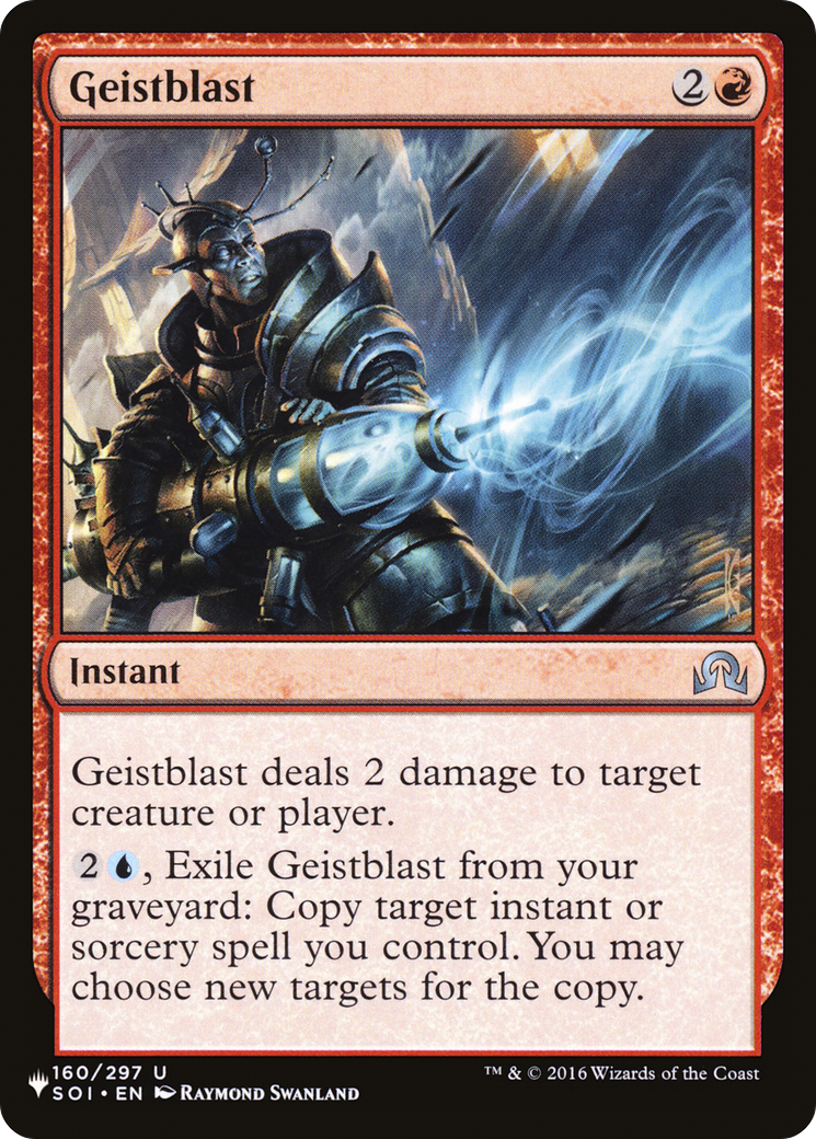 Geistblast [The List] | Tabernacle Games