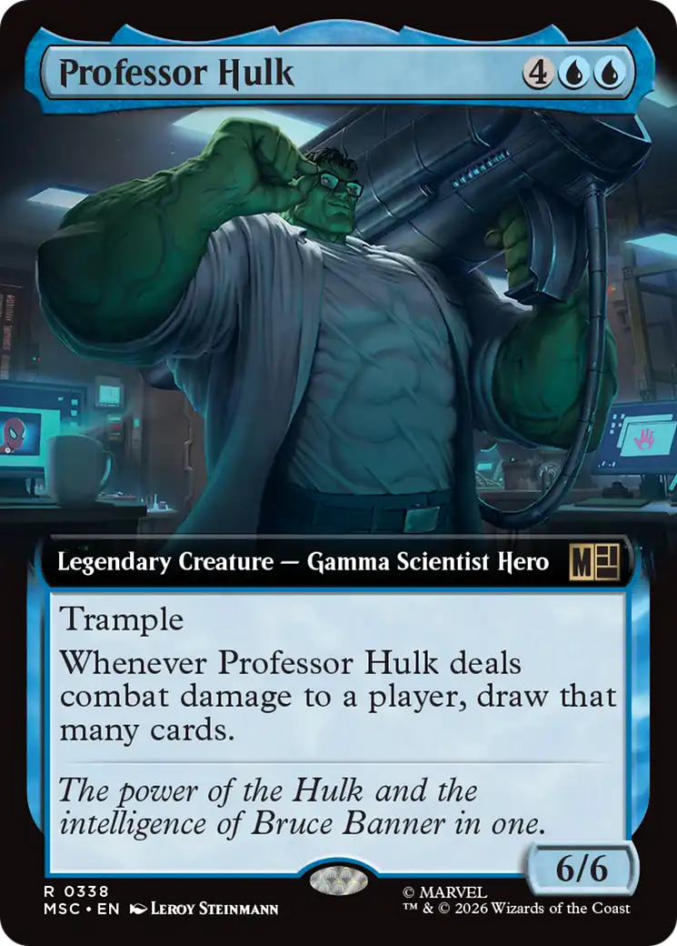 Professor Hulk (Extended Art) [Marvel Super Heroes Commander] | Tabernacle Games