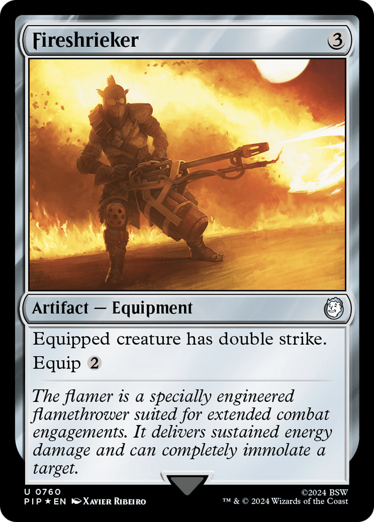 Fireshrieker (Surge Foil) [Fallout] | Tabernacle Games