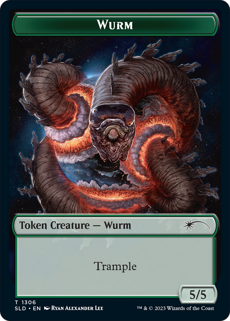 Wurm Token [Secret Lair Drop Series] | Tabernacle Games