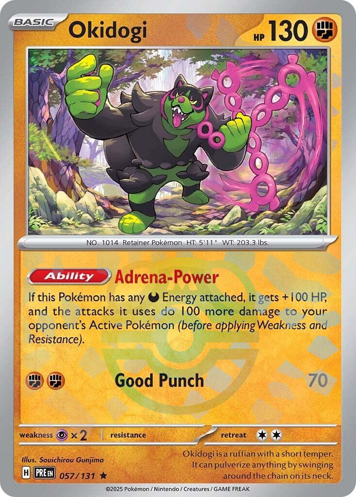 Okidogi (057/131) (Master Ball Pattern) [Scarlet & Violet: Prismatic Evolutions] | Tabernacle Games