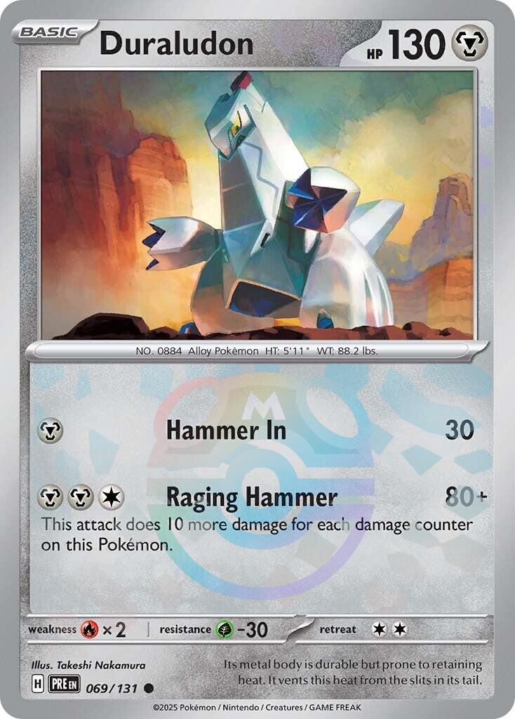 Duraludon (069/131) (Master Ball Pattern) [Scarlet & Violet: Prismatic Evolutions] | Tabernacle Games