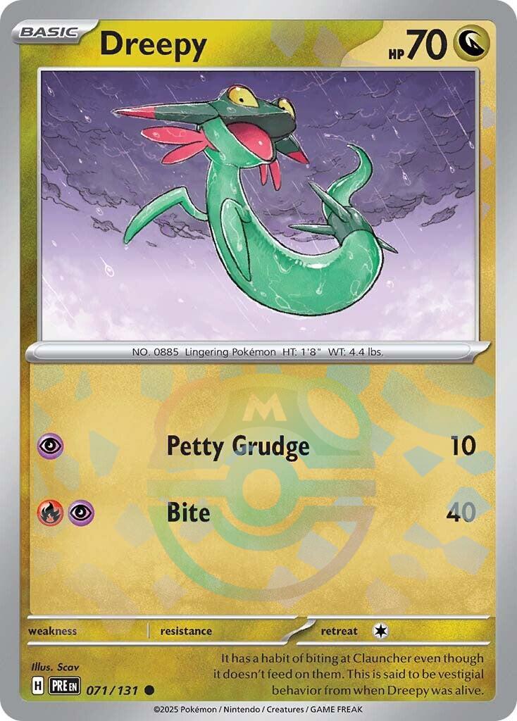 Dreepy (071/131) (Master Ball Pattern) [Scarlet & Violet: Prismatic Evolutions] | Tabernacle Games