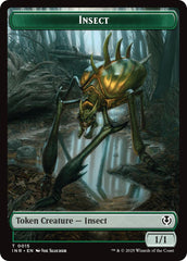 Insect // Spider Double-Sided Token [Innistrad Remastered Tokens] | Tabernacle Games