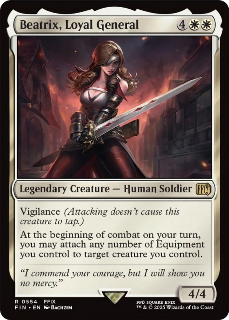 Beatrix, Loyal General [FINAL FANTASY] | Tabernacle Games