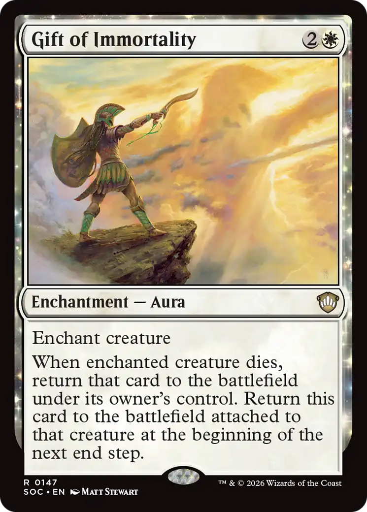 Gift of Immortality [Secrets of Strixhaven Commander] | Tabernacle Games