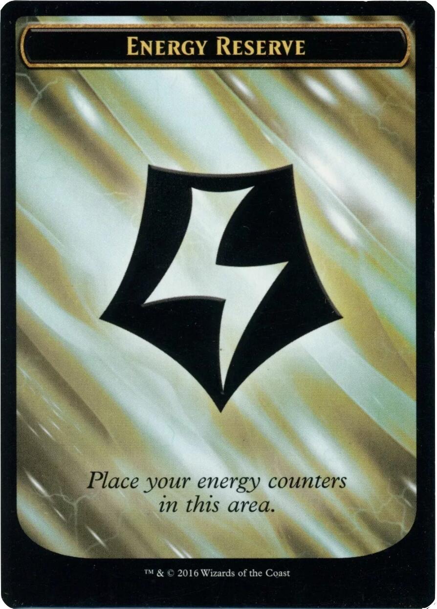 Energy Reserve Token [Aether Revolt Tokens] | Tabernacle Games