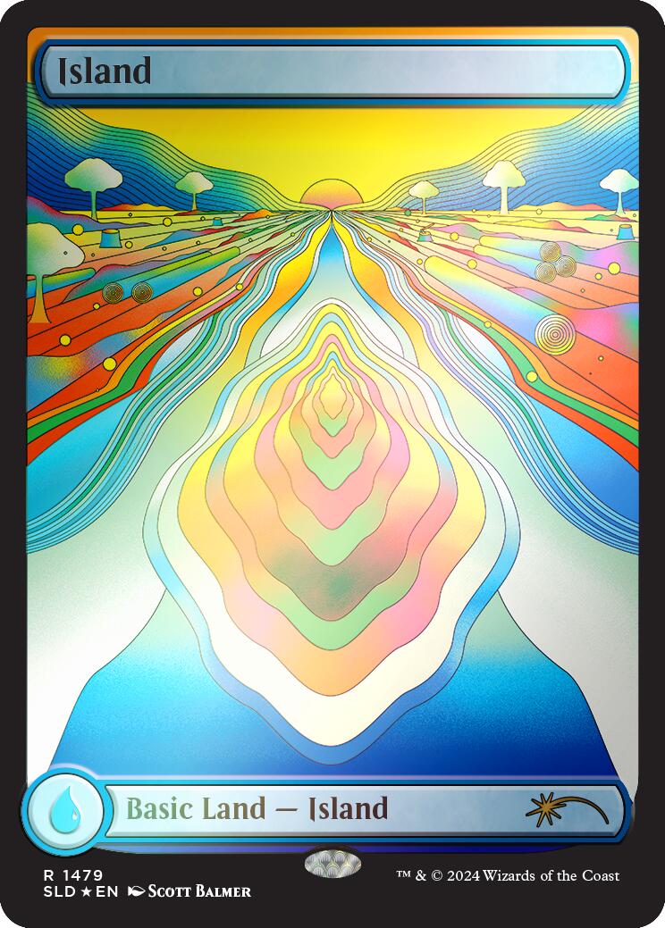 Island (1479) (Rainbow Foil) [Secret Lair Drop Series] | Tabernacle Games