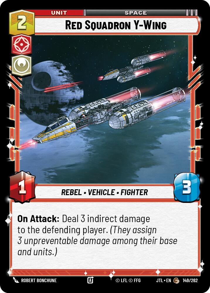 Red Squadron Y-Wing (149/262) (149/257) [Jump to Lightspeed] | Tabernacle Games