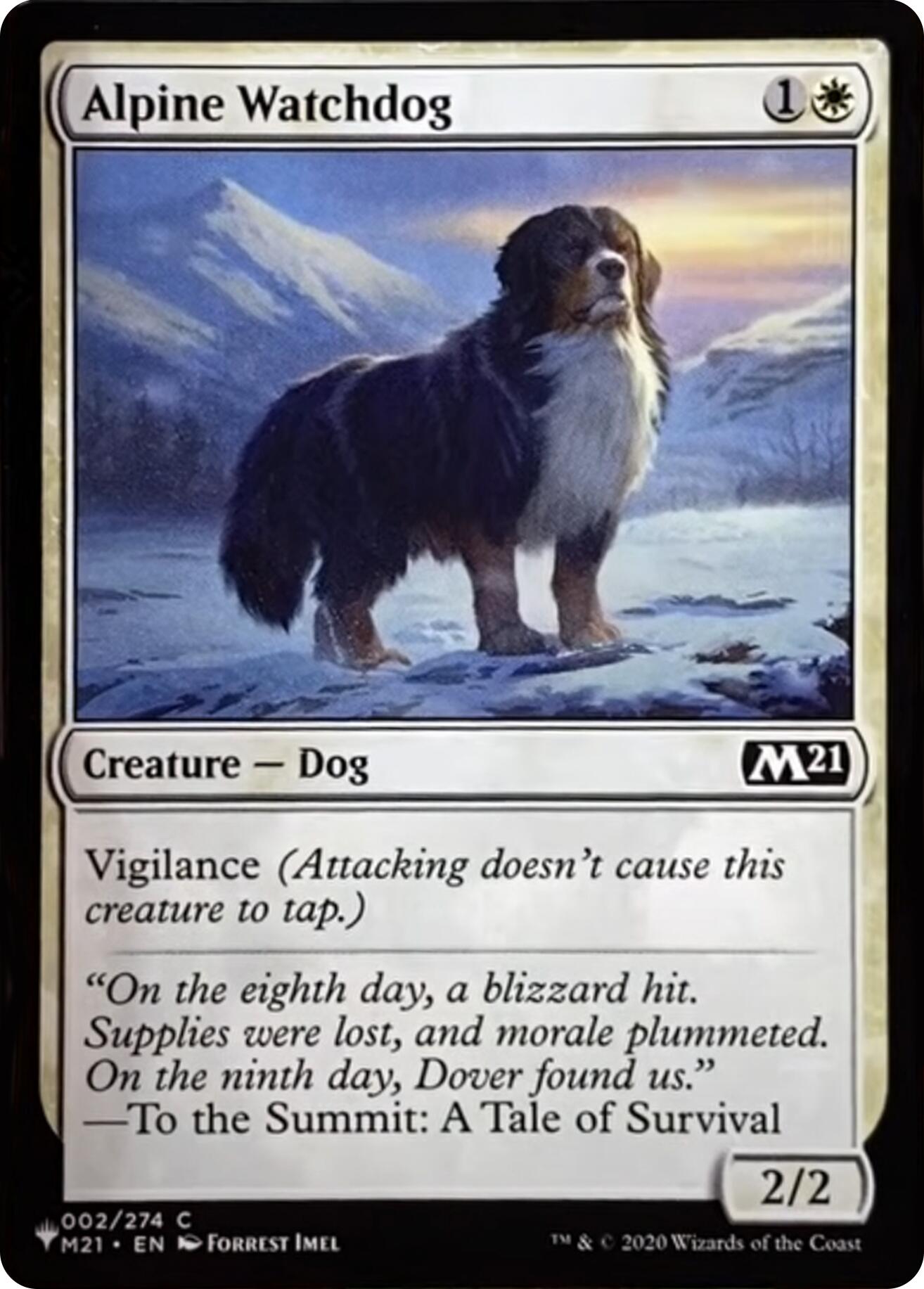 Alpine Watchdog [The List] | Tabernacle Games
