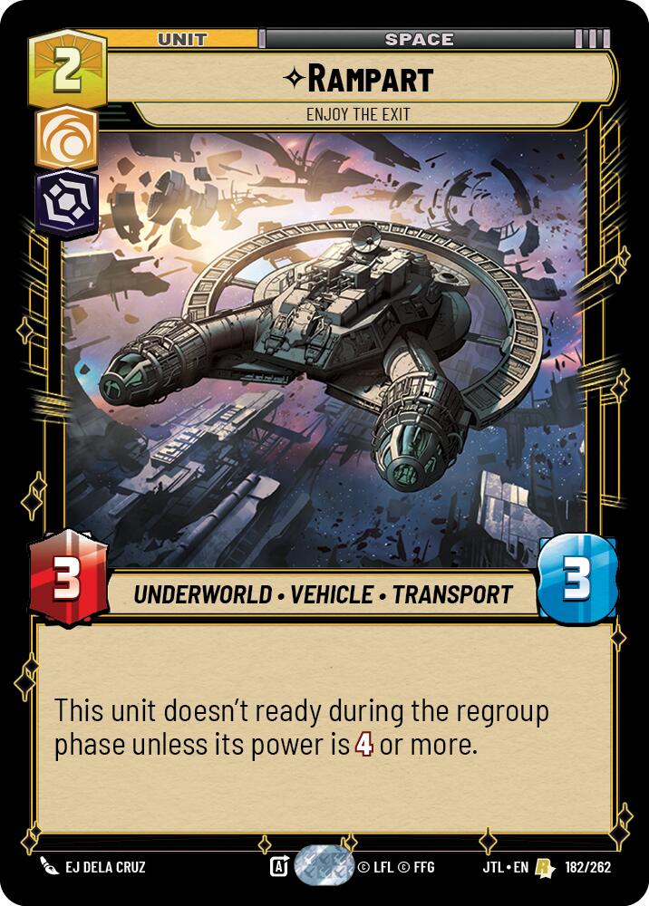 Rampart - Enjoy the Exit (182/262) (182/257) [Jump to Lightspeed] | Tabernacle Games