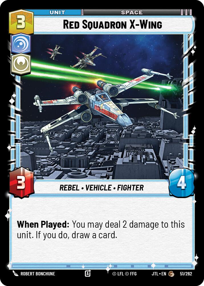 Red Squadron X-Wing (051/262) (051/257) [Jump to Lightspeed] | Tabernacle Games