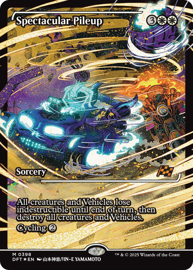 Spectacular Pileup (Showcase) (Japanese) [Aetherdrift] | Tabernacle Games
