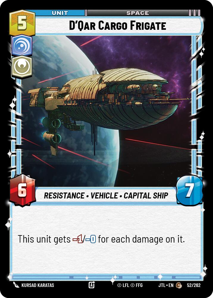 D'Qar Cargo Frigate (52/252) (52/252) [Jump to Lightspeed] | Tabernacle Games