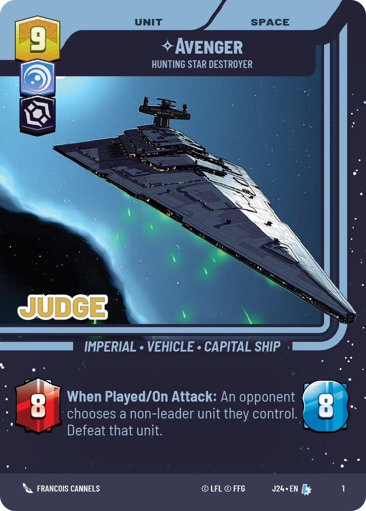 Avenger - Hunting Star Destroyer (1) (1) [Judge Promos] | Tabernacle Games