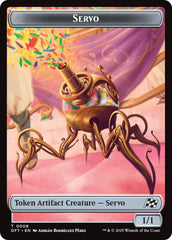 Servo // Thopter (0009) Double-Sided Token [Aetherdrift Tokens] | Tabernacle Games