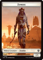 Champion of Wits // Zombie (0003) Double-Sided Token [Aetherdrift Tokens] | Tabernacle Games