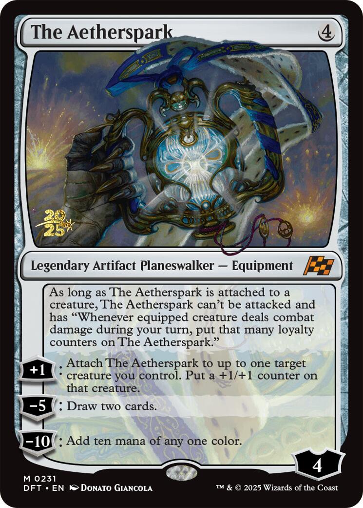 The Aetherspark [Aetherdrift Prerelease Promos] | Tabernacle Games