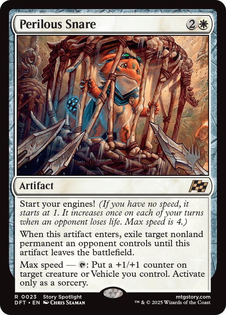 Perilous Snare (Promo Pack) [Aetherdrift Promos] | Tabernacle Games