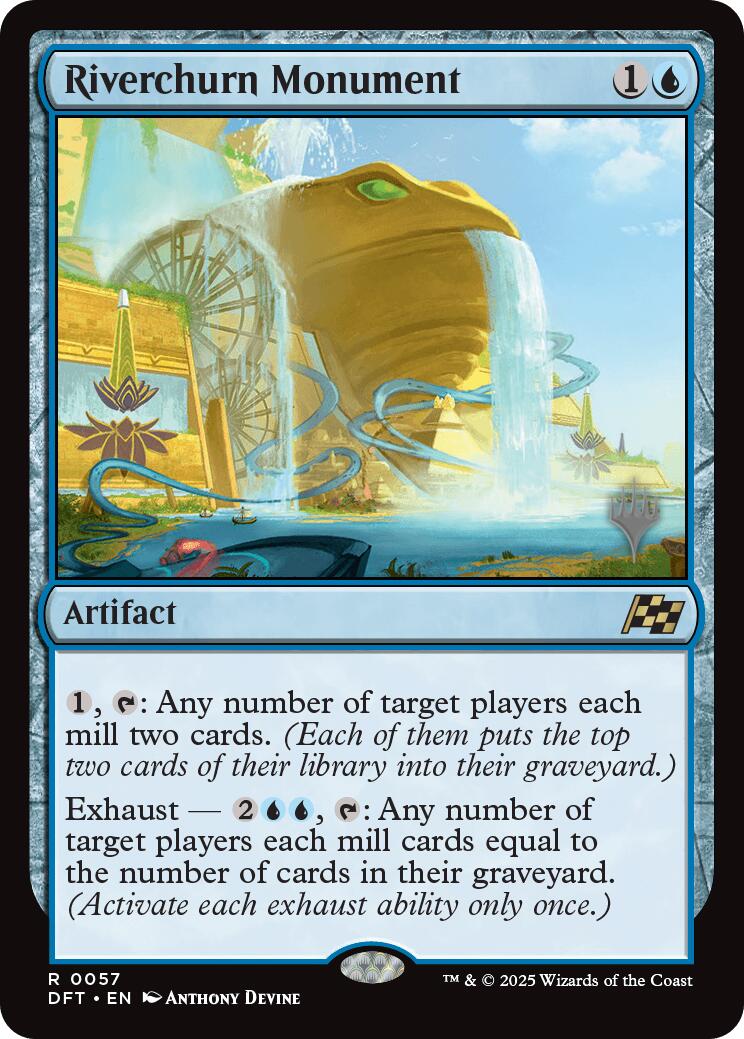 Riverchurn Monument (Promo Pack) [Aetherdrift Promos] | Tabernacle Games
