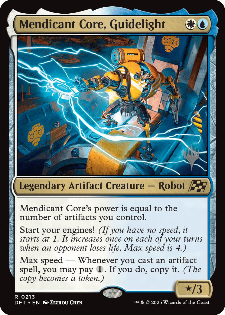 Mendicant Core, Guidelight (Promo Pack) [Aetherdrift Promos] | Tabernacle Games