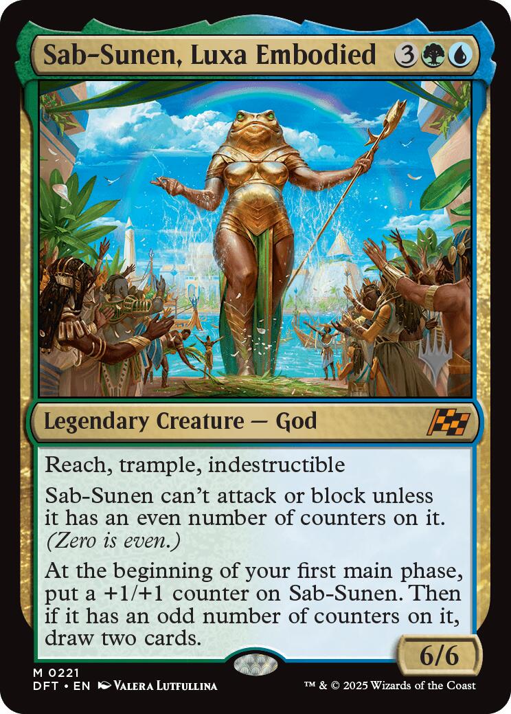 Sab-Sunen, Luxa Embodied [Aetherdrift Promos] | Tabernacle Games