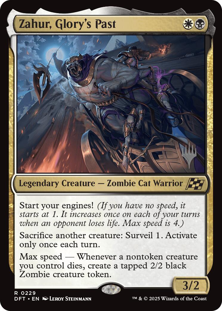 Zahur, Glory's Past (Promo Pack) [Aetherdrift Promos] | Tabernacle Games