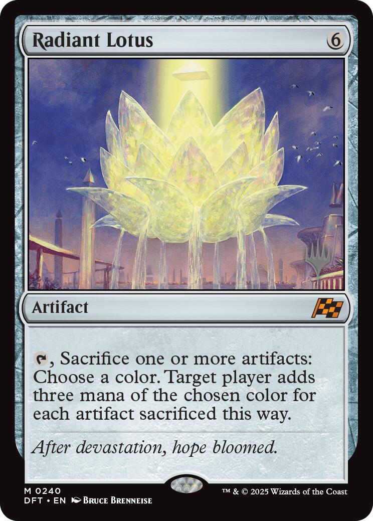 Radiant Lotus (Promo Pack) [Aetherdrift Promos] | Tabernacle Games