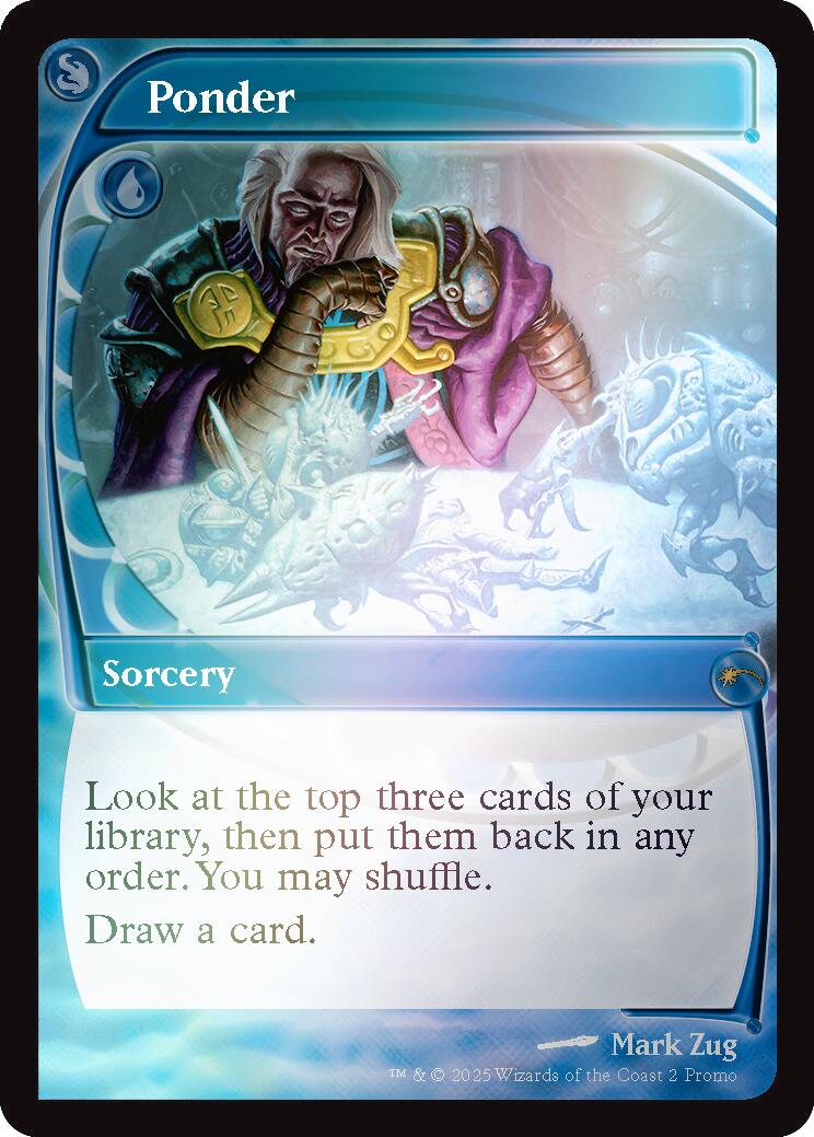Ponder (Future Sight) [Secret Lair Drop Series] | Tabernacle Games