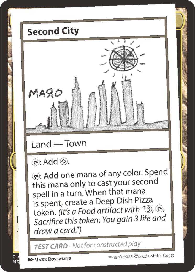 Second City [Secret Lair Drop Series] | Tabernacle Games