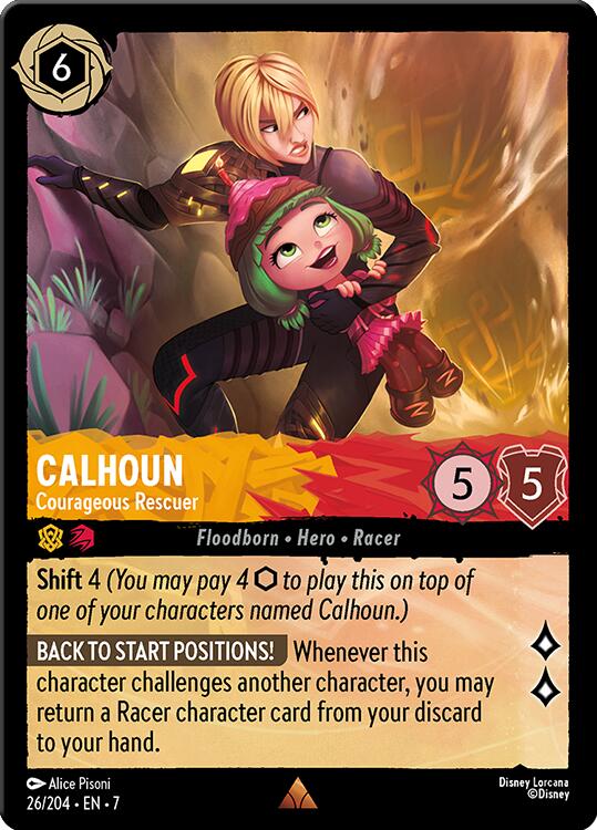 Calhoun - Courageous Rescuer (26/204) [Archazia's Island] | Tabernacle Games