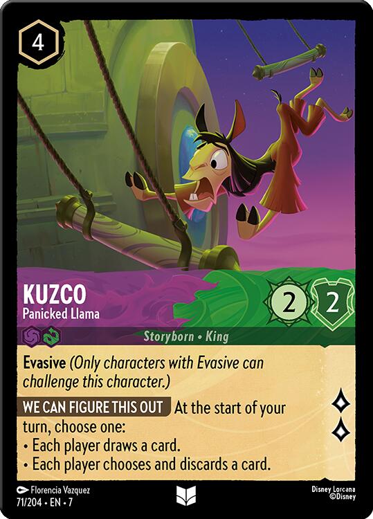 Kuzco - Panicked Llama (71/204) [Archazia's Island] | Tabernacle Games