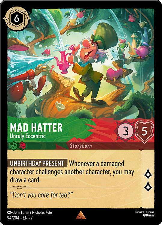 Mad Hatter - Unruly Eccentric (94/204) [Archazia's Island] | Tabernacle Games