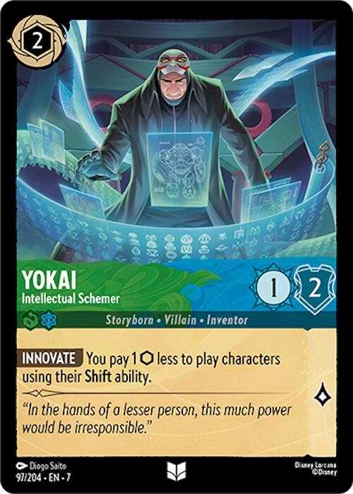 Yokai - Intellectual Schemer (97/204) [Archazia's Island] | Tabernacle Games