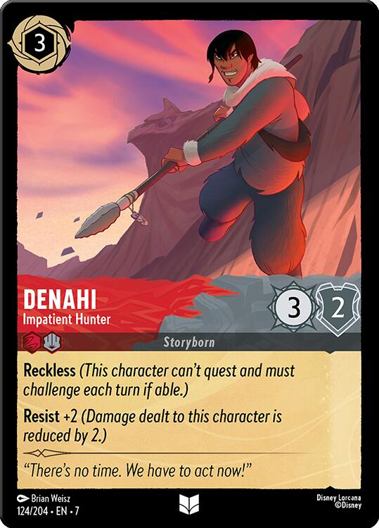 Denahi - Impatient Hunter (124/204) [Archazia's Island] | Tabernacle Games