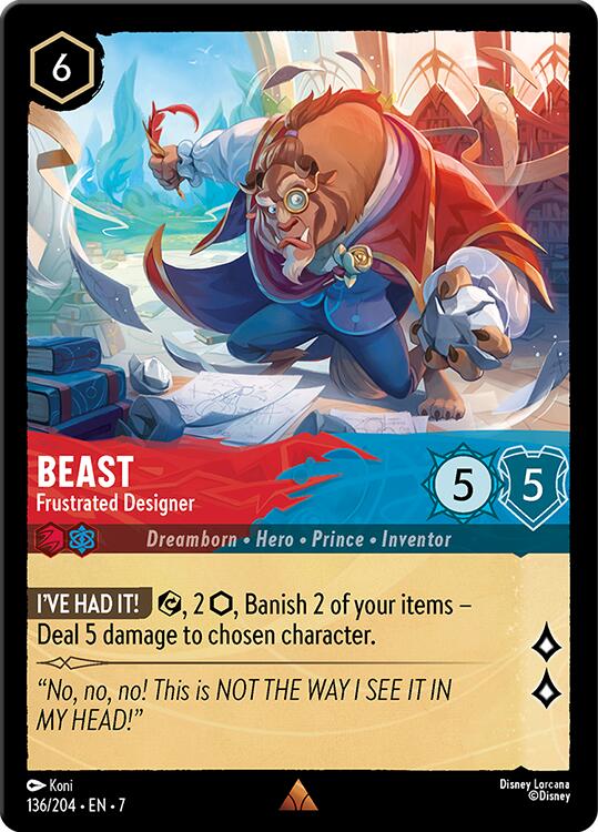 Beast - Frustrated Designer (136/204) [Archazia's Island] | Tabernacle Games
