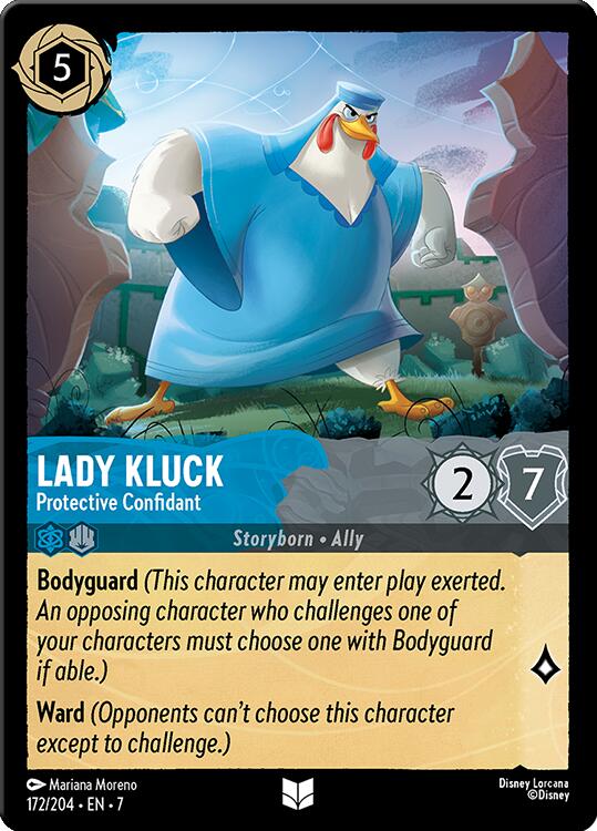 Lady Kluck - Protective Confidant (172/204) [Archazia's Island] | Tabernacle Games