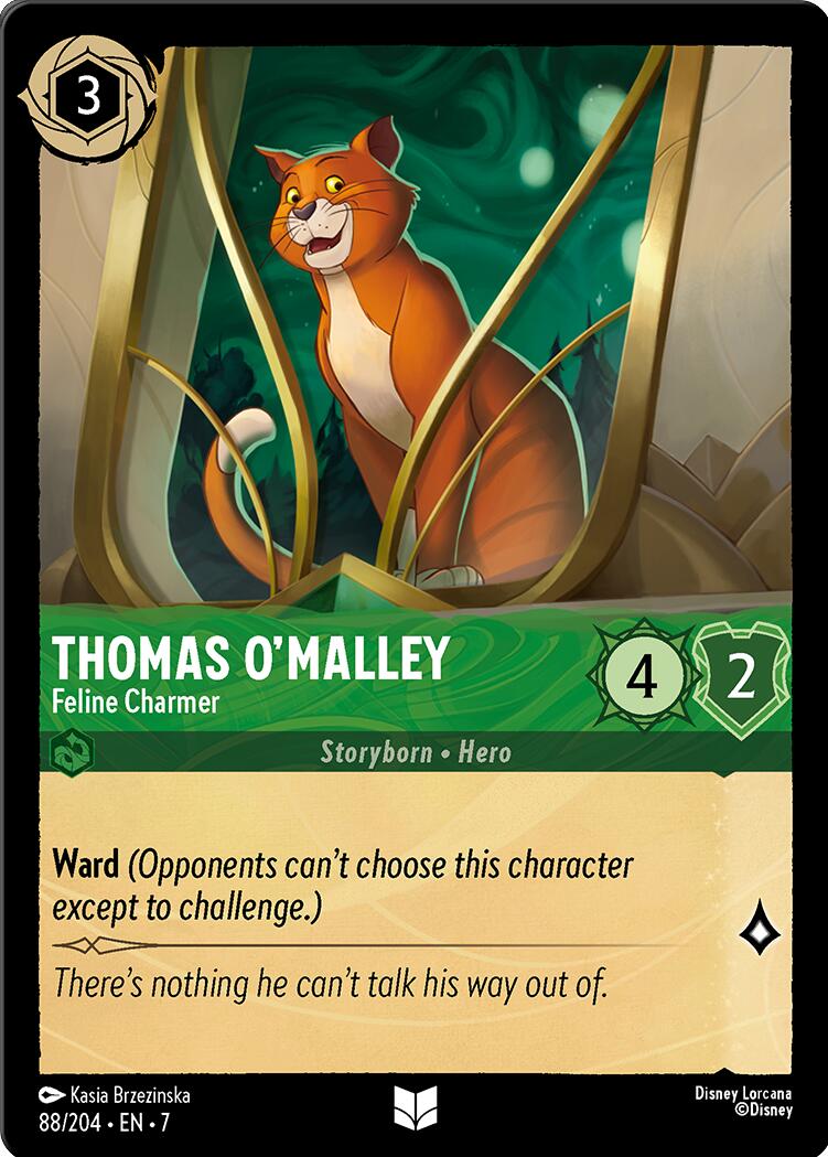 Thomas O'Malley - Feline Charmer (88/204) [Archazia's Island] | Tabernacle Games