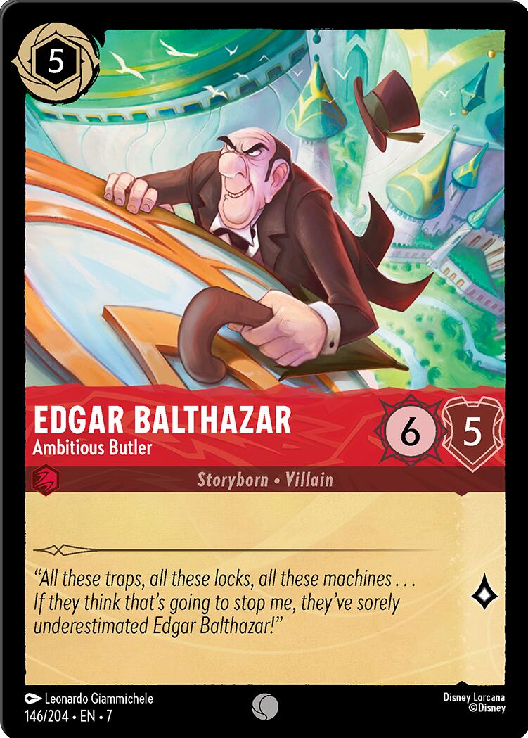 Edgar Balthazar - Ambitious Butler (146/204) [Archazia's Island] | Tabernacle Games