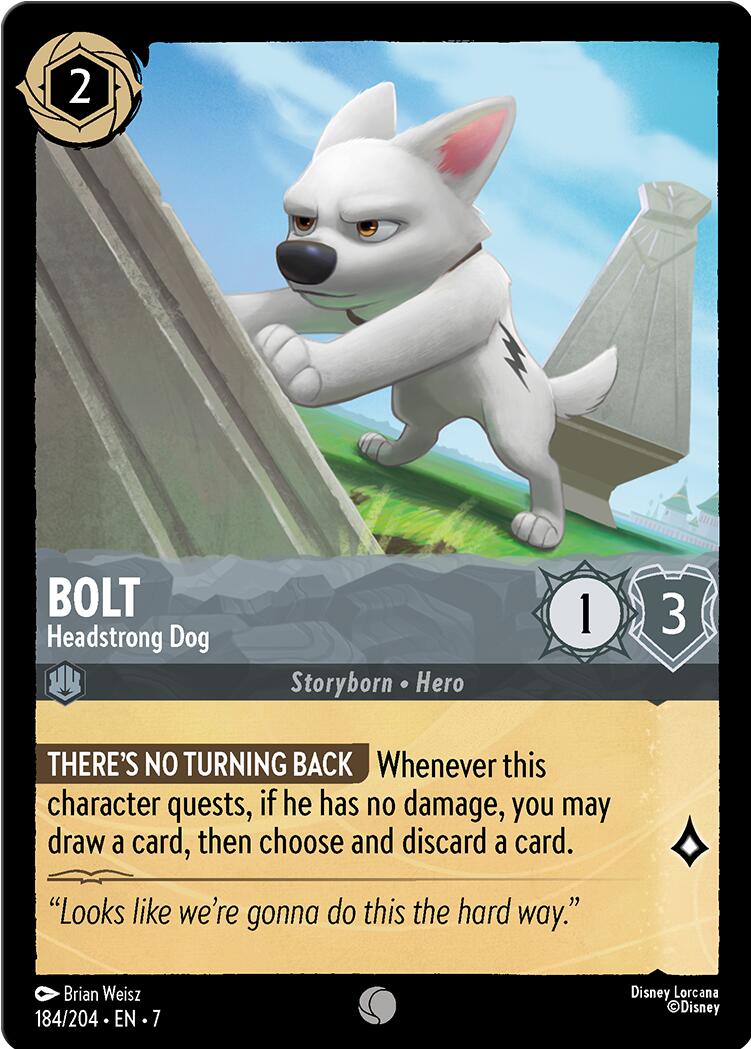 Bolt - Headstrong Dog (184/204) [Archazia's Island] | Tabernacle Games