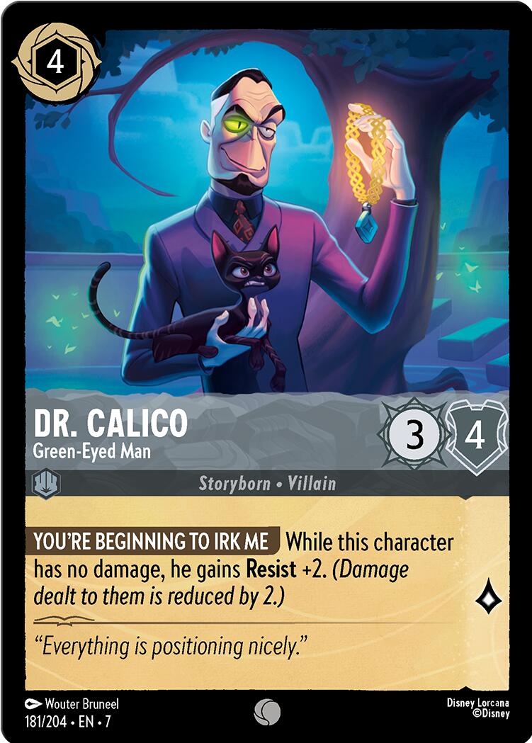 Dr. Calico - Green-Eyed Man (181/204) [Archazia's Island] | Tabernacle Games