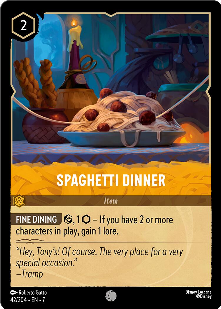 Spaghetti Dinner (42/204) [Archazia's Island] | Tabernacle Games