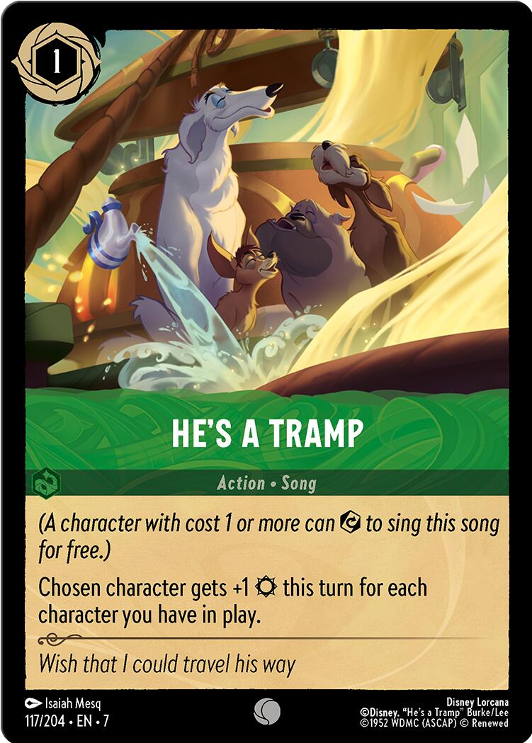 He's a Tramp (117/204) [Archazia's Island] | Tabernacle Games