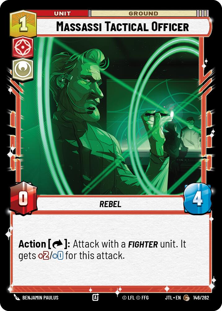 Massassi Tactical Officer (146/262) (146/257) [Jump to Lightspeed] | Tabernacle Games