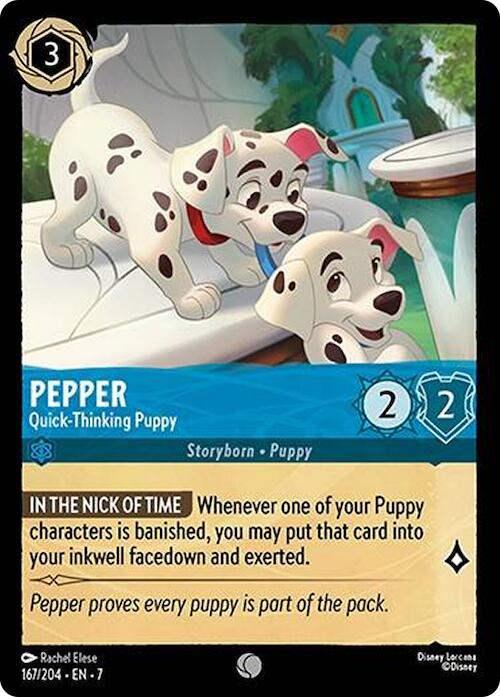 Pepper - Quick-Thinking Puppy (167/204) [Archazia's Island] | Tabernacle Games