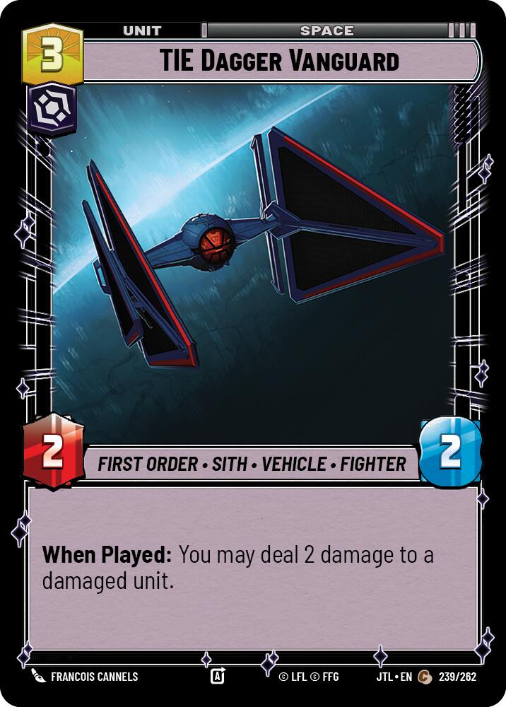 TIE Dagger Vanguard (239/262) (239/257) [Jump to Lightspeed] | Tabernacle Games