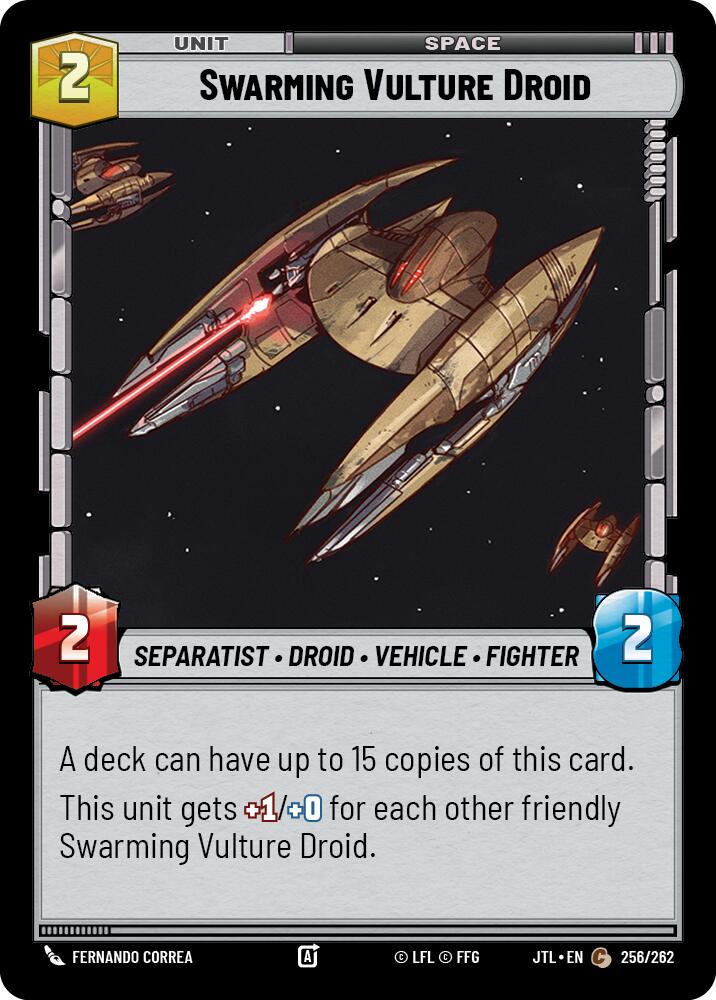 Swarming Vulture Droid (256/262) (256/257) [Jump to Lightspeed] | Tabernacle Games